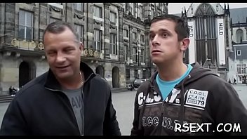 Preview 1 of Xxx V F Hinde Video - Lucky chap gets his cock sucked hard by an amsterdam hooker