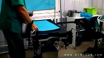 Preview 1 of Mom Son Feet Femdom - Gyno exam