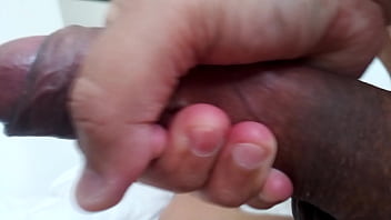 Preview 1 of Rasi Kana Potos Sex - Jacking off my uncircumcised cock,  cumming,  closeup. September 19,  2024.
