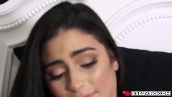 Preview 4 of Bfviday - Step bro fucking Jasmine Vegas tight pussy on top of his cock bouncing off!