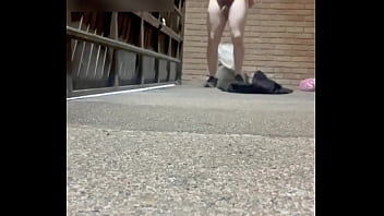 Preview 3 of Japan Nube - Workout in garage Part 1