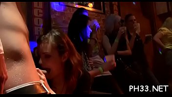 Preview 3 of Ache Bdsm - Plenty of group sex on dance floor blow jobs from blondes with ball cream at face