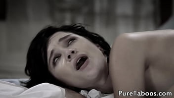 Preview 4 of On The Wet Side - Teen cutie bent over and drilled hard