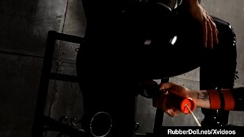 Preview 4 of Kisarazu Ai - Latex Dom RubberDoll Vibrates Her Clit With Shae Fatale!