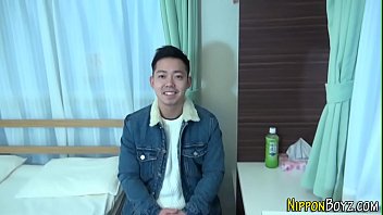 Preview 1 of Hot Bigas - Japanese twink jerks dick