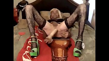 Preview 1 of Wwwxxx45 - me just a crossdresser having some fun with my huge dildo craving some cock