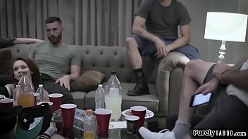 Preview 1 of Bara Bf - Shy teen is caught and recorded fucking by group of friends