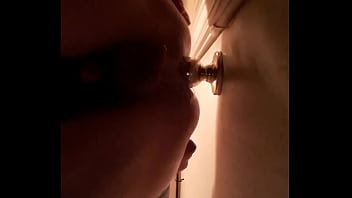 Preview 1 of Sxxxxm - Sexy ass on doorknob