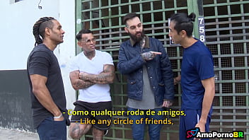 Preview 1 of Teen Beauty Teens - Meus Melhores amigos comeram minha Madrasta,  Parte 1