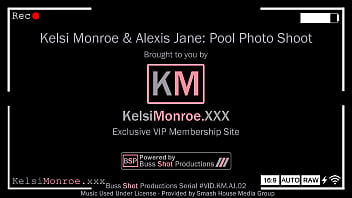 Preview 1 of Nepali Xxx Video Com In - KM.AJ.02 Kelsi Monroe &amp_ Alexis Jane Pool Photoshoot