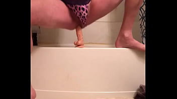 Preview 3 of Sexe Grill Hot Xxx 18y New - /mature wearing panties with 11&quot_ dildo in ass,  aka Adam longrod