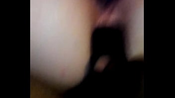 Preview 1 of Hot Brunette Fuck Hard - Wife masturbate with her wet pink pussy while BBC is in her ass