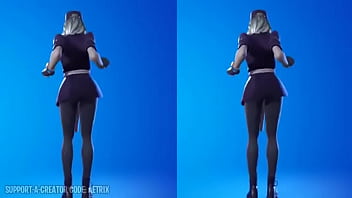 Preview 2 of Ali Khalifa Sex Videos - FORTNITE *THICC* PARTY HIPS DANCE EMOTE SHOWCASED WITH HOT FEMALE SKINS (CHUN-LI,  IVY,  LYNX..) ️