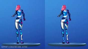 Preview 3 of Ali Khalifa Sex Videos - FORTNITE *THICC* PARTY HIPS DANCE EMOTE SHOWCASED WITH HOT FEMALE SKINS (CHUN-LI,  IVY,  LYNX..) ️