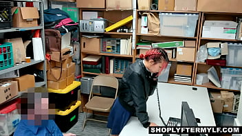 Preview 1 of 18 Primer Anal - Hot Asian MILF Christy Love Has Sex With Security Guard To Get Virgin StepDaughter Off Of Shoplifting Charges