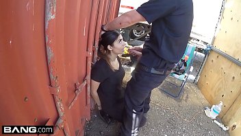 Preview 3 of Girl And Horses Xxxxnx Sexy - Screw the Cops - Latina bad girl caught sucking a cops dick