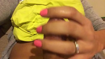 Preview 4 of Nipple Twerk - step Son prostate milk himself to his s. mom on the couch but got caught huge cumshot