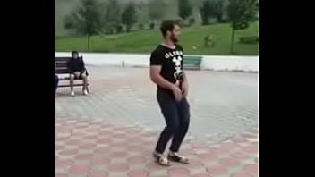 Preview 3 of Hypno Massage - Russian dagestan arab guy is dancing amazing arabian dance in the street