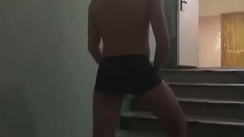 Preview 1 of Mercedes Crolla - Humorous russian boys make dancing orgy 2