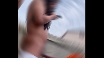 Preview 2 of Stepmom Fullmoves - Outside getting dicked down