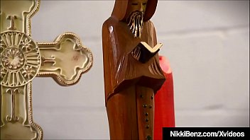 Preview 1 of Teen Girl Fack In School - Horny s Nikki Benz &amp_ Jessica Jaymes Fuck Priest?