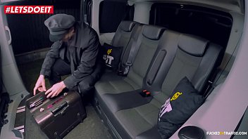 Preview 2 of Africancastin Com - VIP SEX VAULT - Uber Taxi Driver seduce Blonde and broke her pussy (Claudia Macc)
