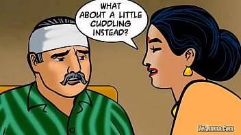 Preview 2 of Granny Foced Foced - Velamma Episode 74 - Strip Search