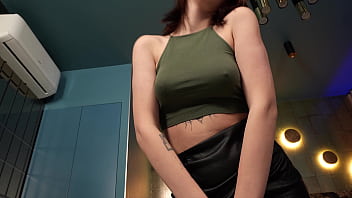 Preview 1 of 3lun Sex - I got my stepmom to do a striptease