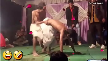 Preview 2 of Shemali Fucking Boy - Fun on desi stage show
