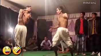 Preview 1 of Shemali Fucking Boy - Fun on desi stage show