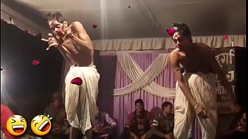 Preview 4 of Shemali Fucking Boy - Fun on desi stage show