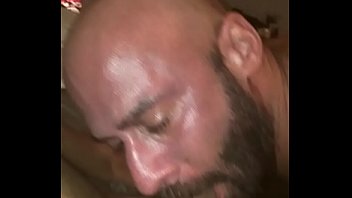 Preview 2 of Blece Mil - Sucking my 10 inch Neighbor