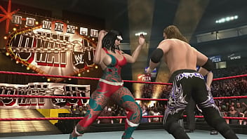 Preview 4 of Girl Teen Locked In Chains - stephanie vs zack ryder clip