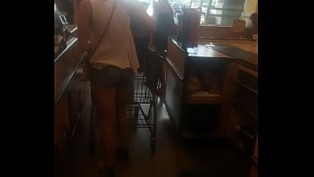 Preview 2 of Milf Avignon - white girl at kroger