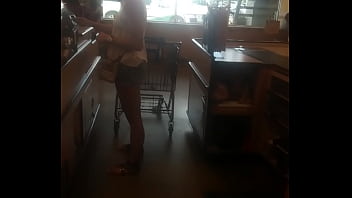Preview 4 of Milf Avignon - white girl at kroger