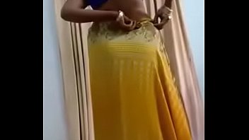 Preview 1 of 2017 Movis - Swathi naidu saree and getting ready for romantic short film shooting