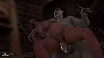 Preview 3 of Mon And Aunt - Big cock shemale