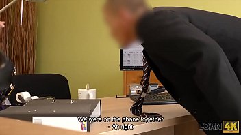 Preview 1 of Dady Fuck Big Tit Anti - LOAN4K. Sweet blonde-haired princess gives herself to loan agent
