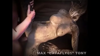 Preview 3 of Standing Fuck Son - man fucked lizard