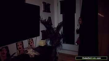 Preview 1 of Sdp Blonds - Sexy busty burglar sucks off a big cock