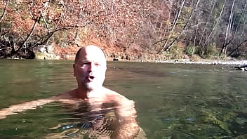 Preview 3 of Brpzzerscom - skinny dipping in late fall