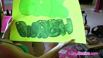 Preview 1 of Salman Xxxxviod - Bikini teen car wash ends up with orgy