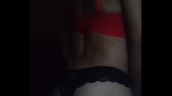 Preview 1 of Asian Lesbian Strapon Orgy - Masturbandome en ropa interior