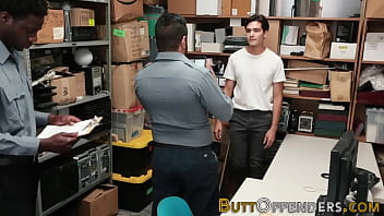 Preview 2 of Xxx Dasi Hindi Video - Teen shoplifter in 3way