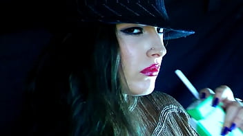 Preview 1 of Dunes Dogging - smoking skills lipstick