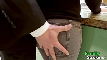 Preview 1 of Forced Cry - FamilyStroke - Arab Stepdaughter Got Stepbro&#039_s Cock