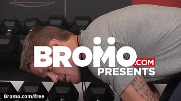 Preview 1 of Gandhi Bf - Hot studs Jeremy Spreadums with Shawn Reeve fuck at the gym - Bromo