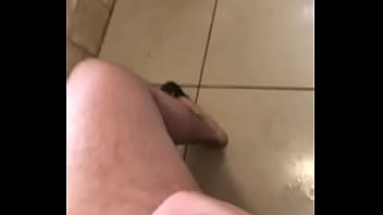 Preview 1 of Johnny Signs - Wanking wet rock cock!!!!