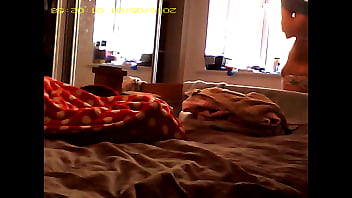 Preview 4 of Sert Oral Porno - Spycam Voyeur GF getting dressed