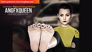 Preview 1 of Pmv Cock Hero - NEGASONIC TEENAGE WARHEAD wrinkled soles toes